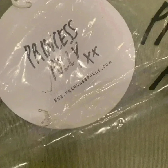 Princess Polly CARSON PANTS GREEN - Picture 6 of 7